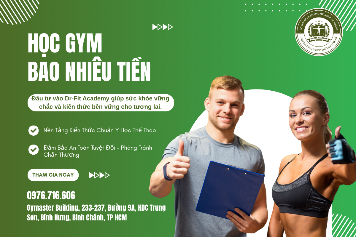 học gym bao nhiêu tiền