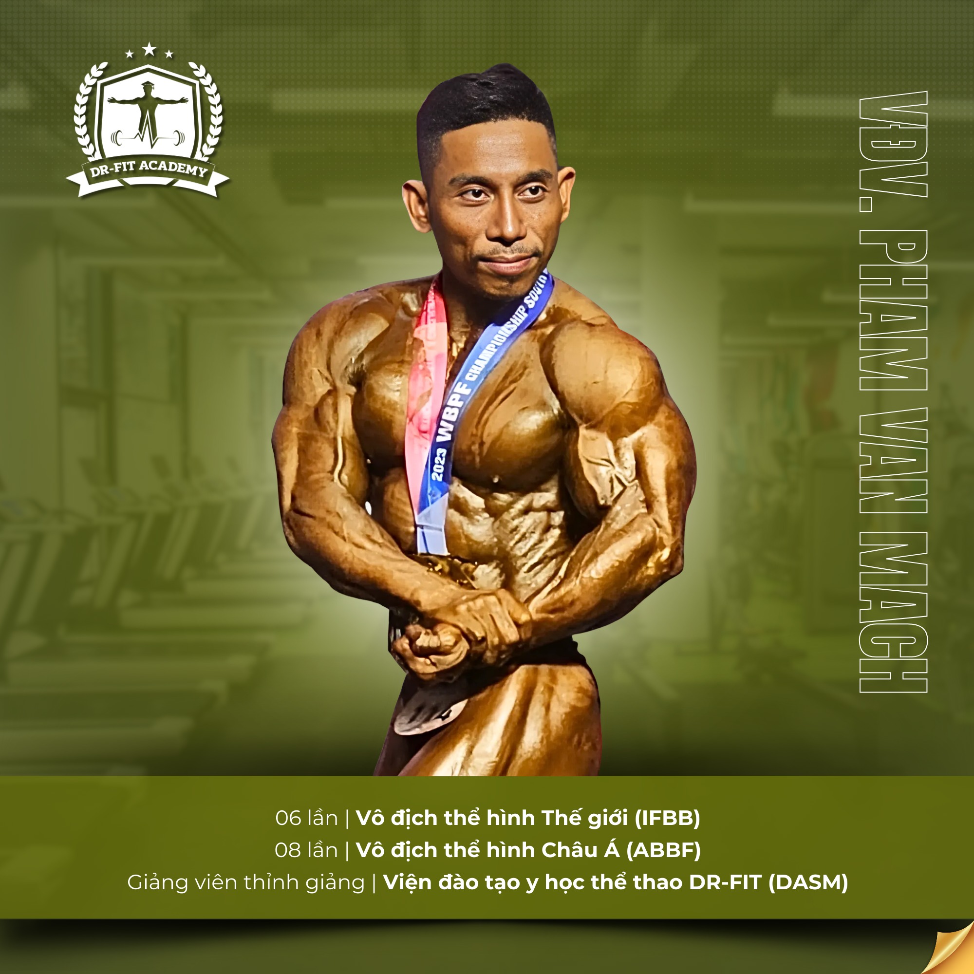 Học PT Gym Từ Vận Động Viên Chuyên Nghiệp
