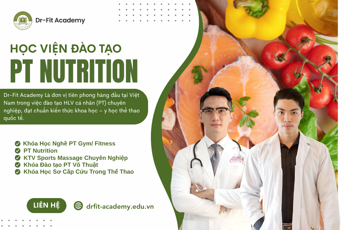 Chứng chỉ chuyên gia dinh dưỡng thể thao